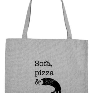 Sofá, pizza & gates