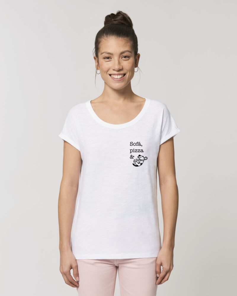 Sofá, pizza & perris