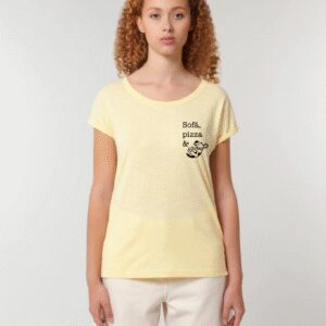 Sofá, pizza & perris