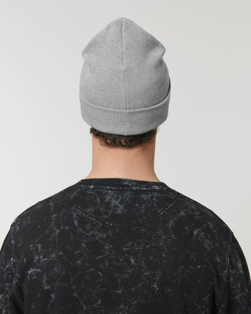 Gorro gris bordado Vacaloura