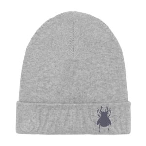 Gorro gris bordado Vacaloura