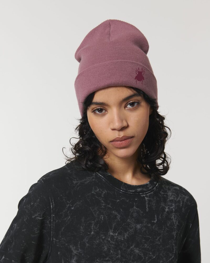 Gorro hibisco bordado Vacaloura