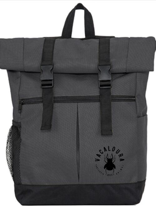 Mochila gris Vacaloura