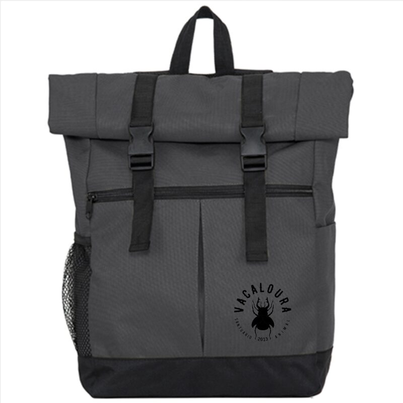 Mochila gris Vacaloura