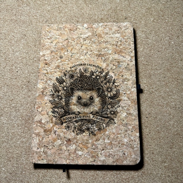 Caderno cortiza Pincho