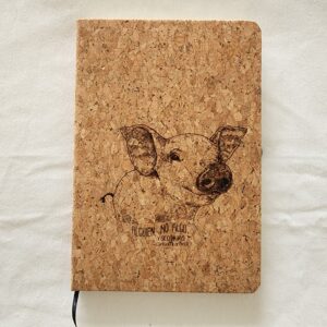 Caderno cortiza Alguien,  no algo
