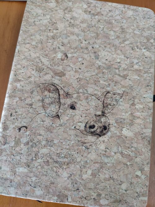 Caderno cortiza Alguien no algo
