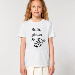 Sofá, pizza & can