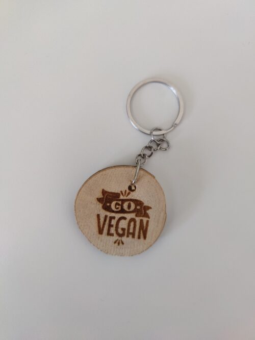 Chaveiro tronco Go vegan