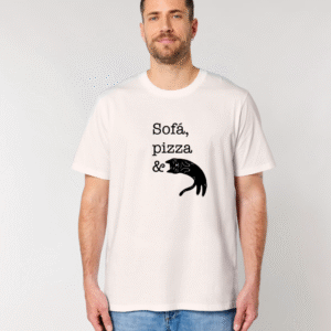 Sofá, Pizza & Gatos