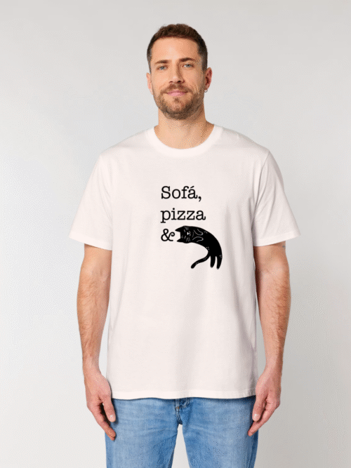 Sofá, Pizza & Gatos