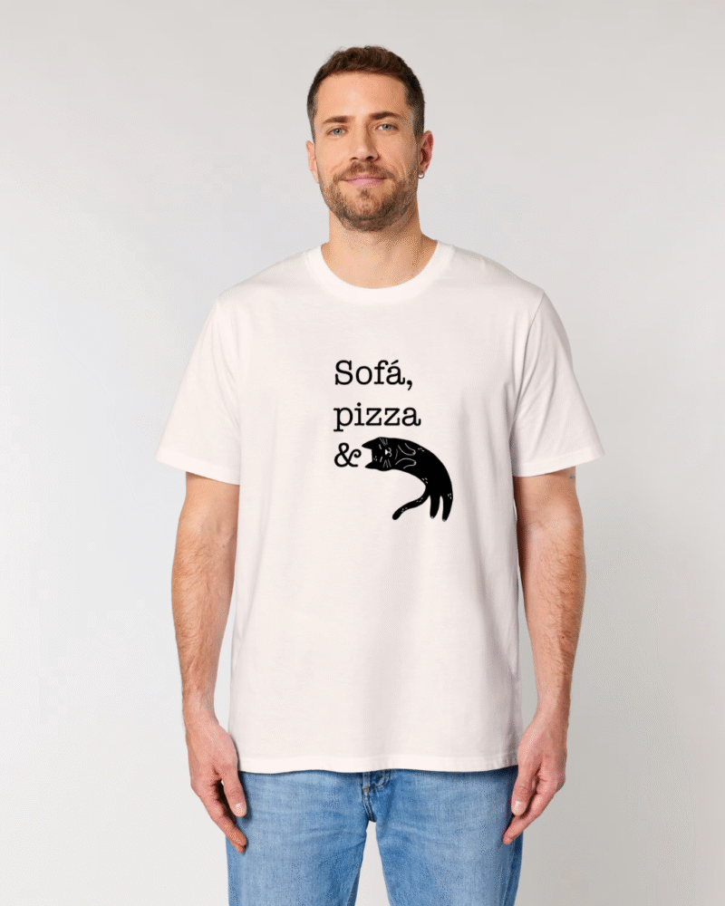 Sofá, Pizza & Gatos