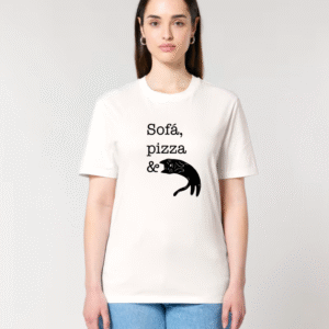Sofá, Pizza & Gatos