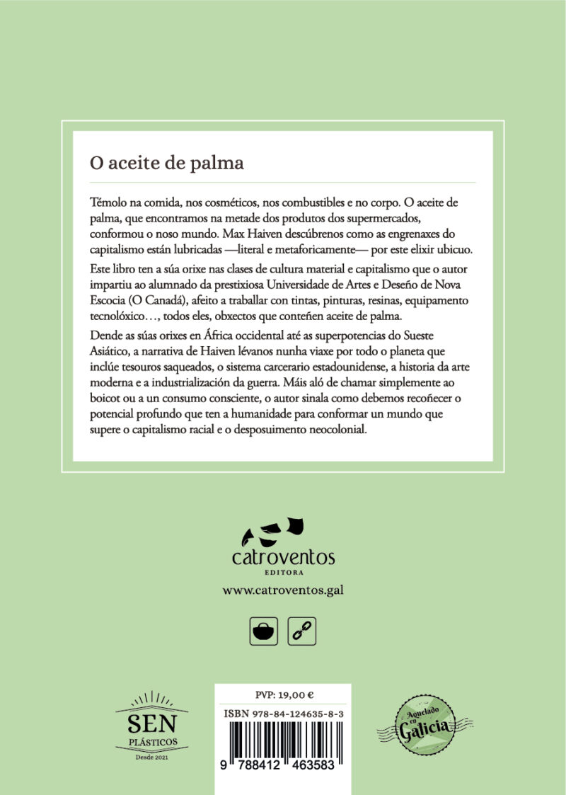 aceite2 O aceite de palma (Catro Ventos Editora)